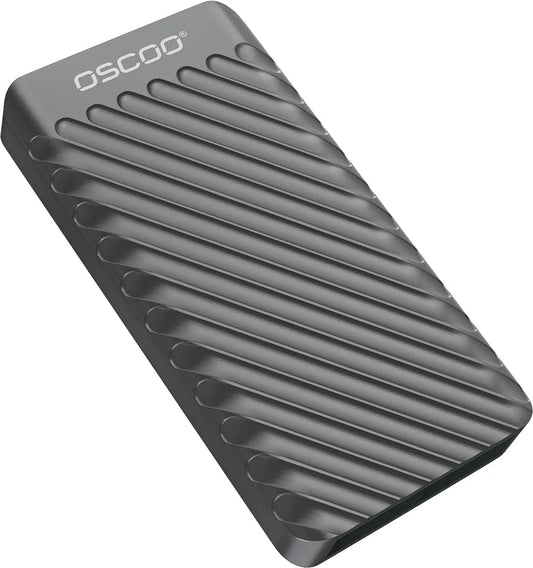 Modèle Portable SSD 2To OSCOO, Disque SSD Externe USB 3.2 Génération 2x2 Disque Dur SSD Externe Jusqu'à 2000 Mo