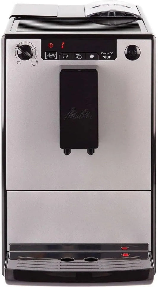Melitta Machine a Café broyeur a Grain Solo, Pure Silver