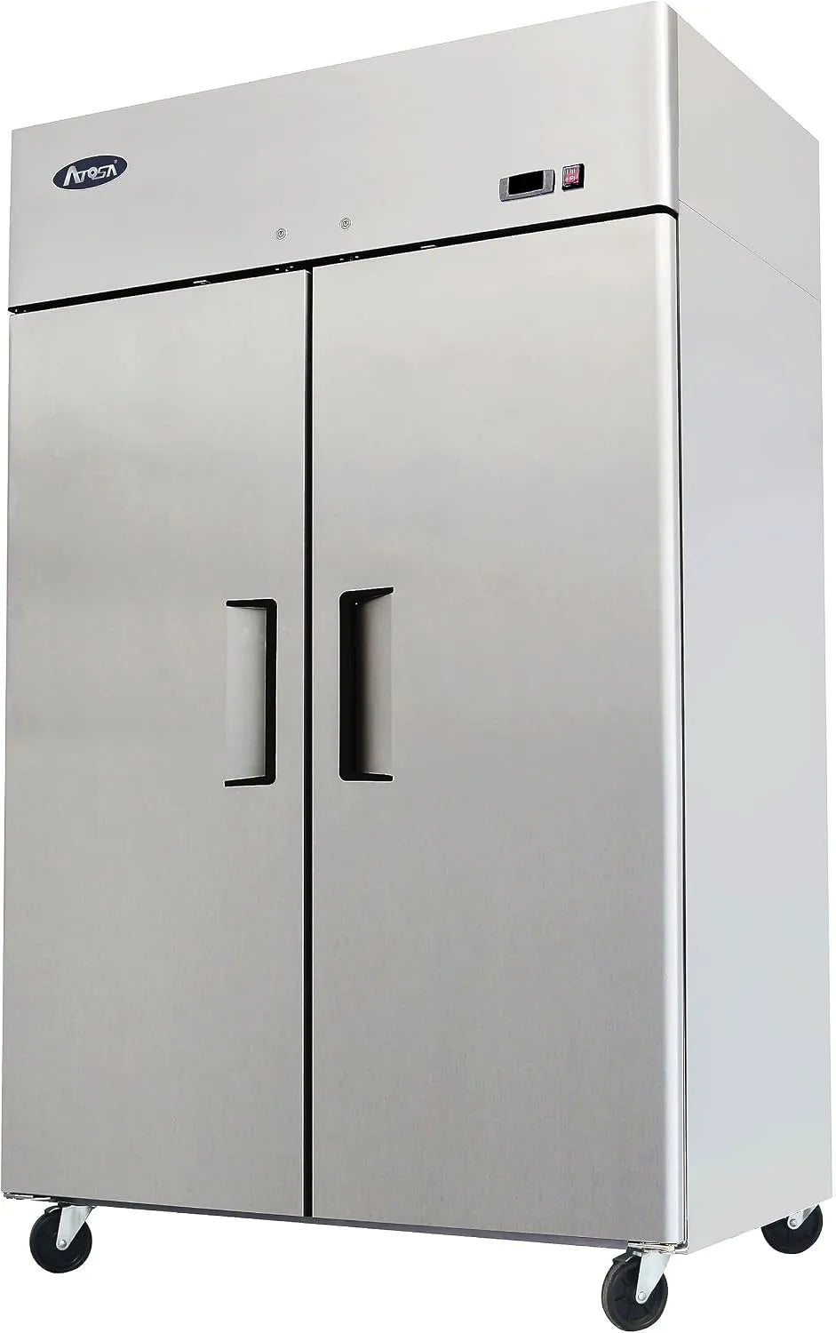 Armoire réfrigérée, Atosa, Négative 2 Portes Roulettes 900 L