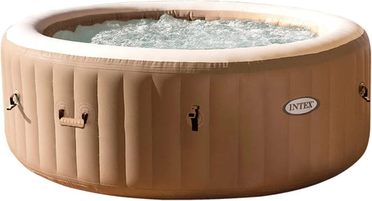Intex modèle 28428EX, Pure Spa Sahara 6 Places Beige