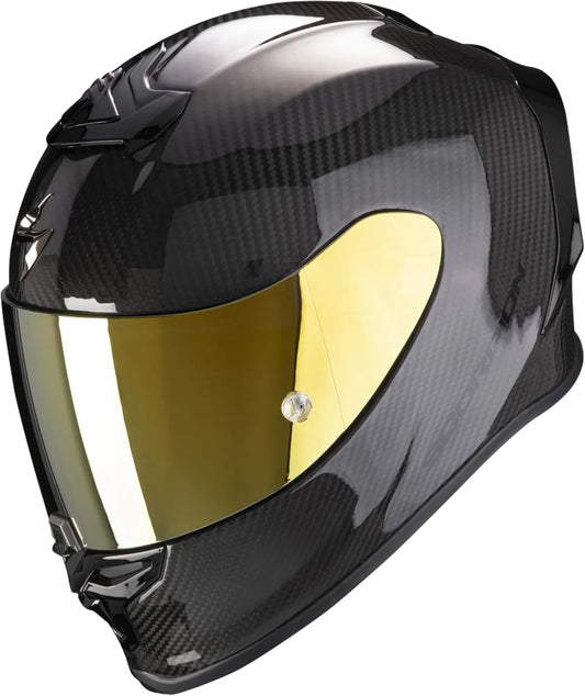 Modèle EVO CARBON AIR SOLID finition noire S SCORPION EXO-R1