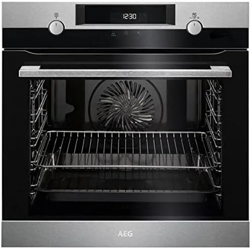AEG four électrique, BPK 537221 M four 72 L finition noire, Acier inoxydable A+
