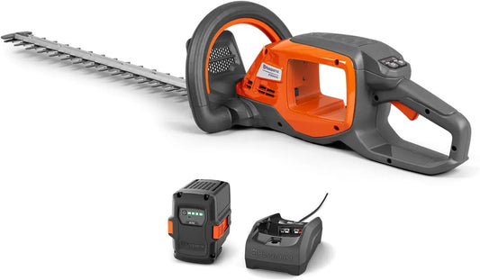 Husqvarna modèle, Taille-haie à batterie 215iHD45 BLi10 40-C80, avec batterie et chargeur, silencieux et performant pour un usage privé intensif