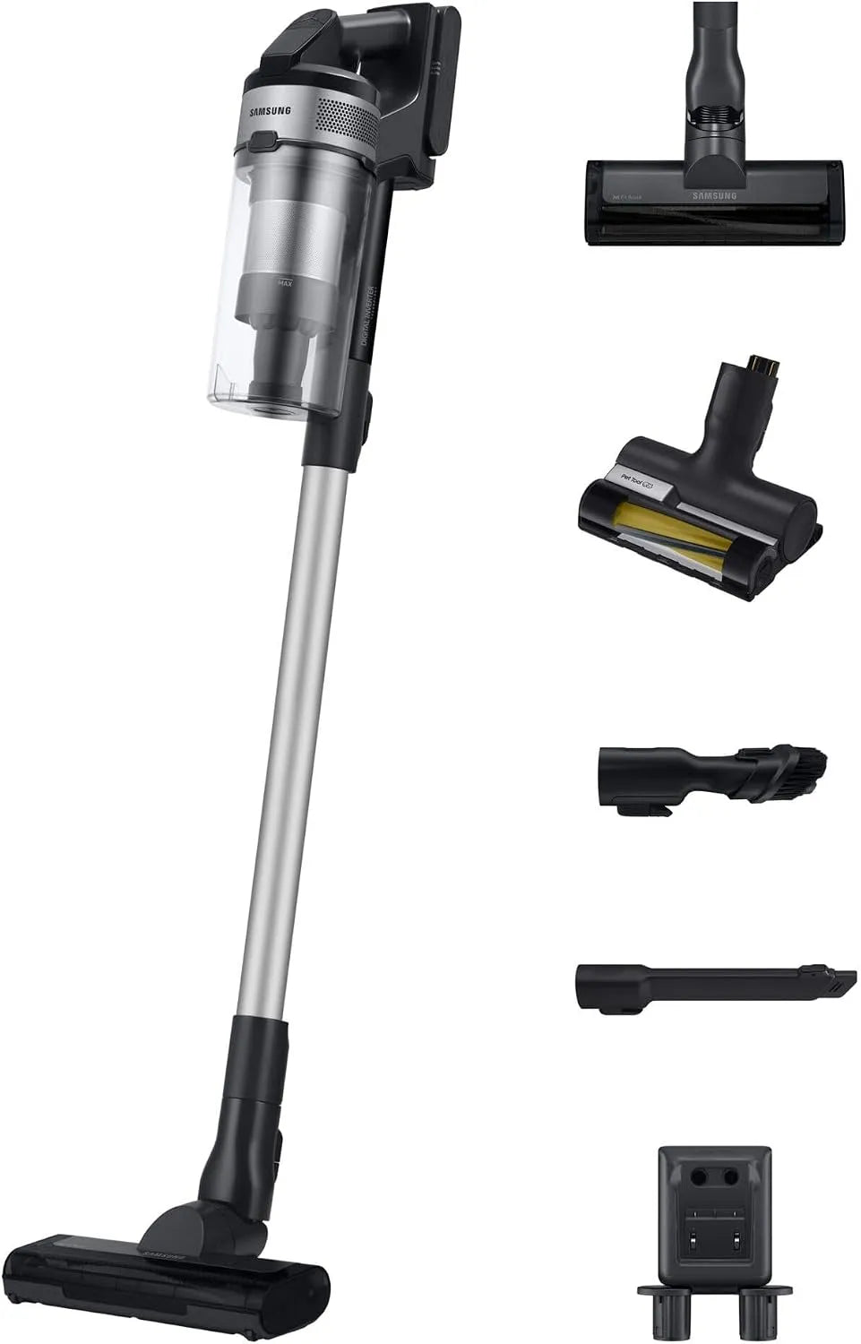 Samsung aspirateur balai VS15A60BGR5, Jet 65 Pet