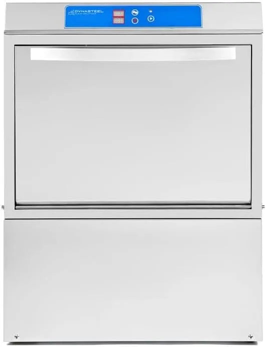 Lave-vaisselle, dimensions 50 x 50 cm, Professionnel avec Doseur de Liquide de Rinçage et Détergent et Pompe de Vidange