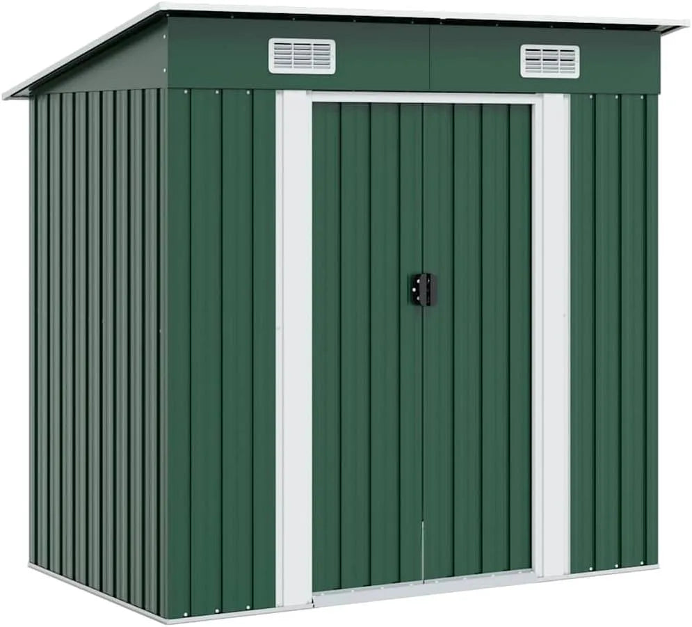 Abri de jardin vidaXL, Métal Stockage Cabane pour Outils Rangement Armoire