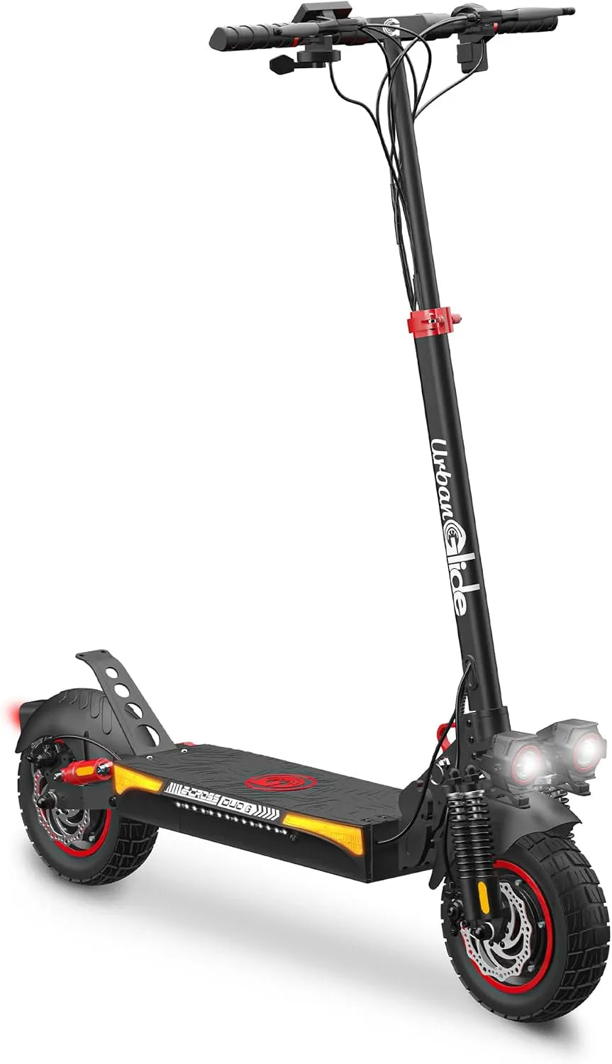 Trottinette électrique, Adulte UrbanGlide ECROSS Duo Moteur, puissance 2600W, Autonomie Jusqu'a 60 km, Pneu Cross 10' Tubeless, Batterie 54V, 13Ah