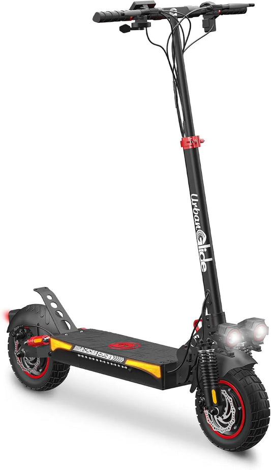 Trottinette électrique, Adulte UrbanGlide ECROSS Duo Moteur, puissance 2600W, Autonomie Jusqu'a 60 km, Pneu Cross 10' Tubeless, Batterie 54V, 13Ah