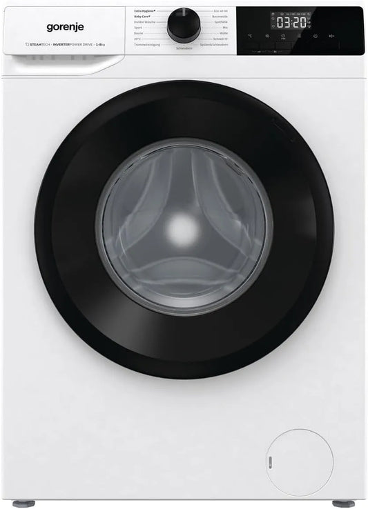Gorenje lave-linge WNHPI84APS/DE, poids 8 kg, capacité 54 l, 15 programmes, 1400 tr/min, DE avec fonction vapeur, AquaStop, Inverter PowerDrive