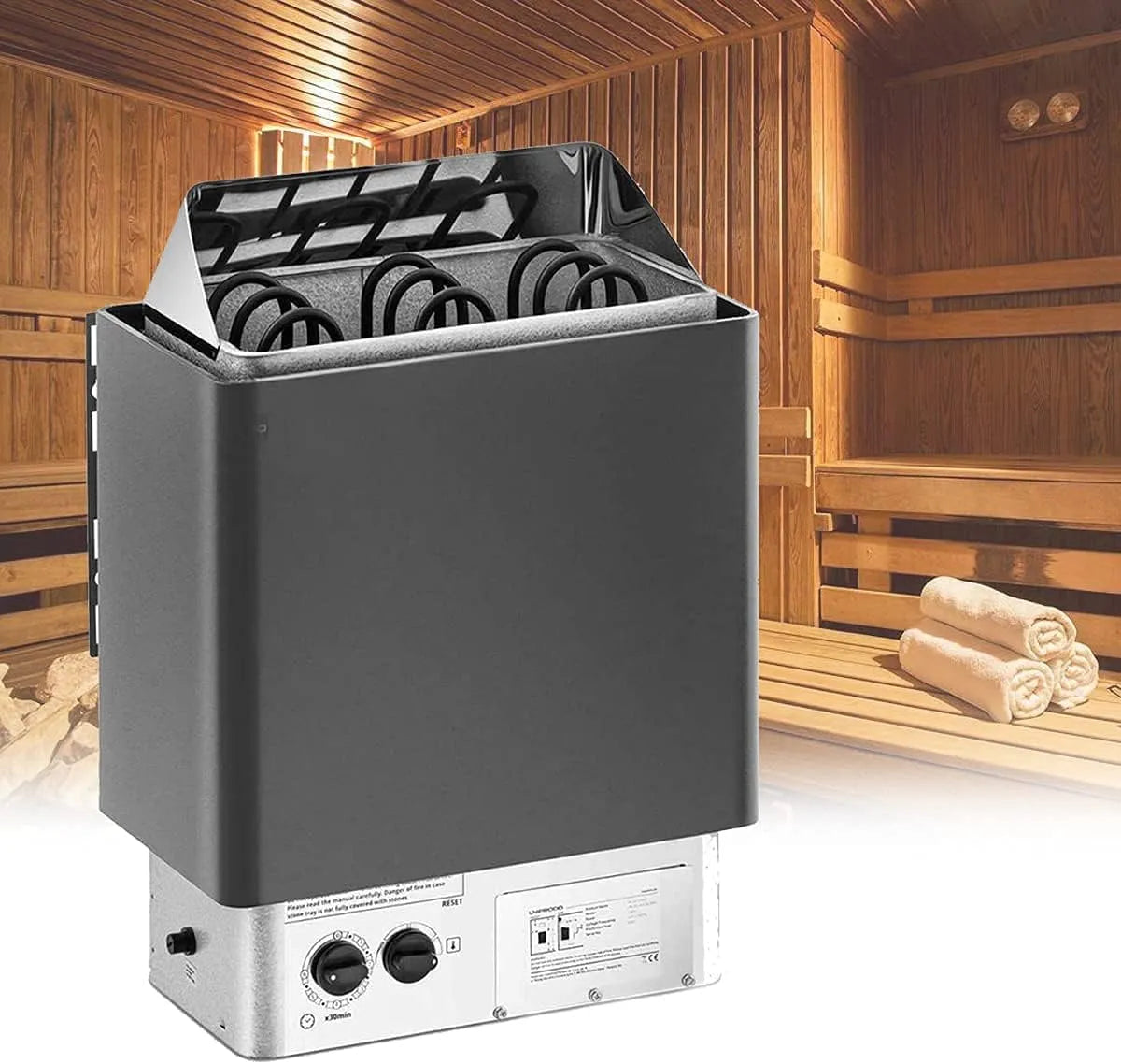 Modèle Maison de Chauffage électrique KW 30 200V-380V Sauna de, puissance 9 KW