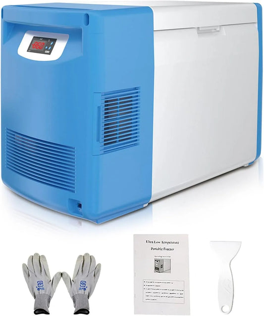 Congélateur, Laboratoire 20L pour Biosciences, Économique en Énergie, Alarme de Sécurité, Ultra-Bas de Température -86°C, Pharmacie et Médecine