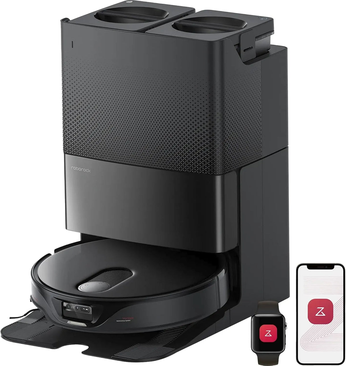 Roborock Qrevo Slim Saugroboter, schwarz
