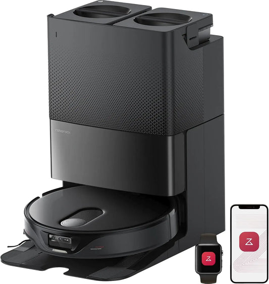 Roborock Qrevo Slim Saugroboter, schwarz
