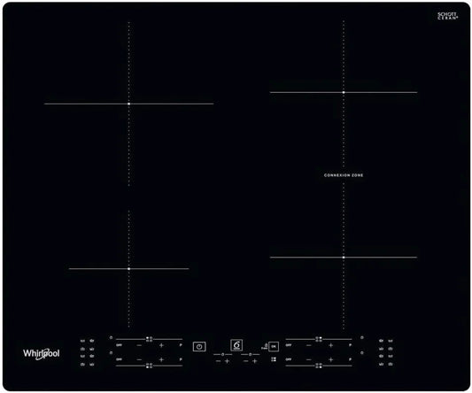 Whirlpool modèle WBB8360NE, Dessus à induction