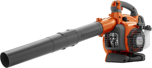 Husqvarna souffleur de feuilles 125BVX, à feuilles à essence et aspirateur de jardin, 28 cm³, régulateur de vitesse et buse réglable, avec broyeur
