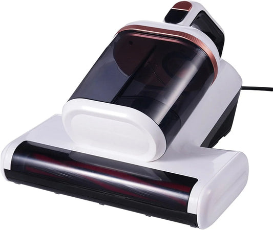 Aspirateur, de nettoyage ménager pour lit et canapé, fonction de séchage, Gold, aspiration puissante de 13 kPa, portatif filaire anti-acariens