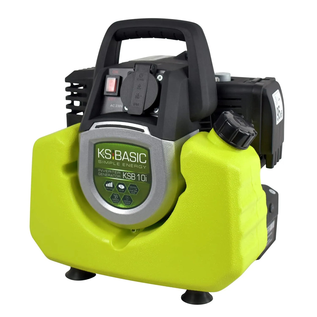 Générateur électrique 10i IP23M, Moteur Euro 5 Prise Schuko 230V, d'inverter KSB électrique 1000 W Conversion électronique de l'énergie électrique