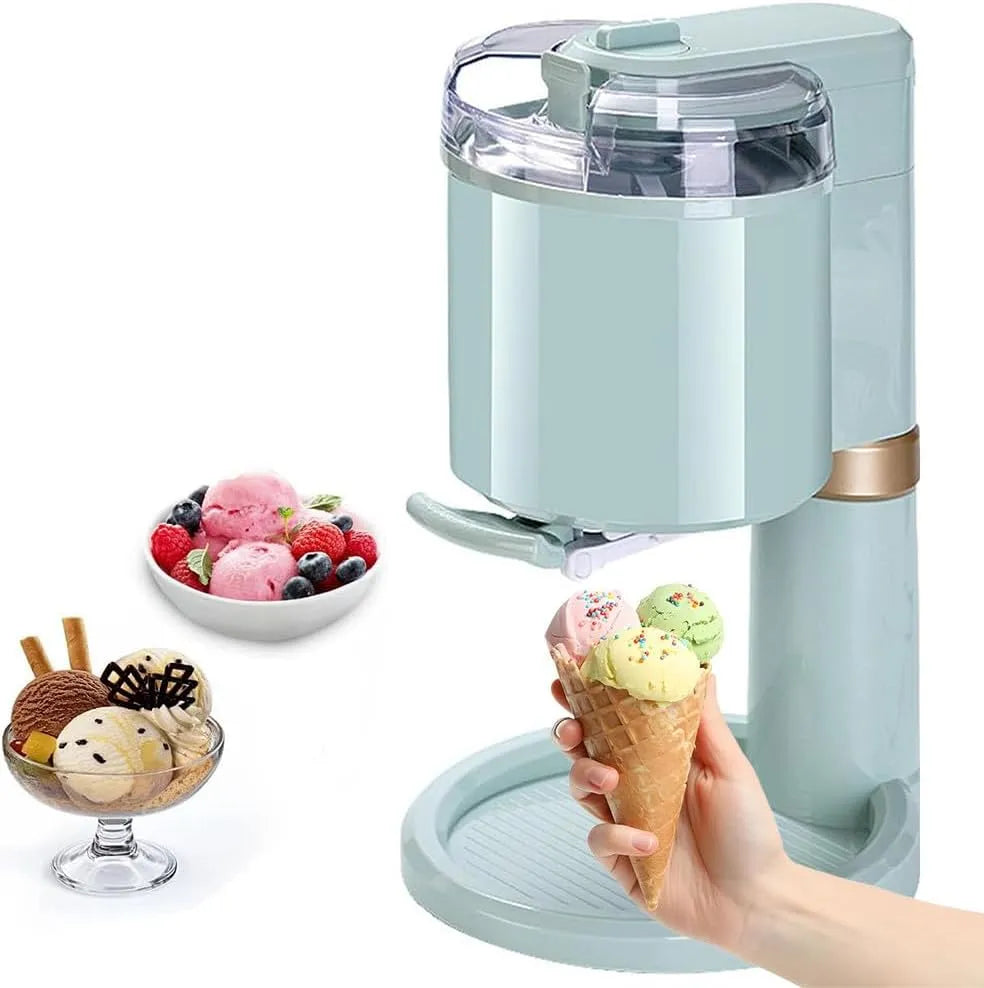 À crème glacée Commerciale for la Maison GAYAYAS Machine, Trémie Sorbetière Glace à l'Italienne Pré-Réfrigération 3 Saveurs Nettoyage en Un Clic