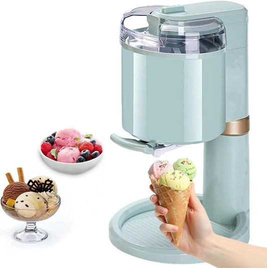 À crème glacée Commerciale for la Maison GAYAYAS Machine, Trémie Sorbetière Glace à l'Italienne Pré-Réfrigération 3 Saveurs Nettoyage en Un Clic