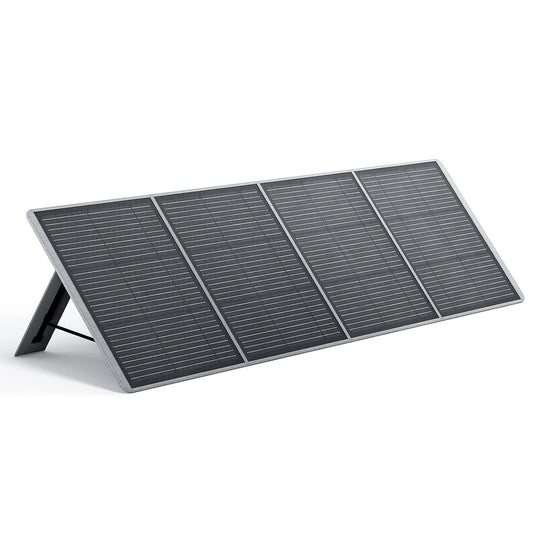 Générateur électrique IP65, Kit de Panneau Solaire Monocristallin Pliable, Étanchéité, avec Support Autoportant, Panneau Solaire Adapté au Solaire