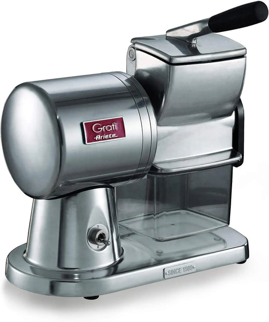 Ariete, puissance 350W, Le Pain, Les Fruits Secs, finition argentée Poli, Moteur à Induction, Le Chocolat, Facile à Nettoyer